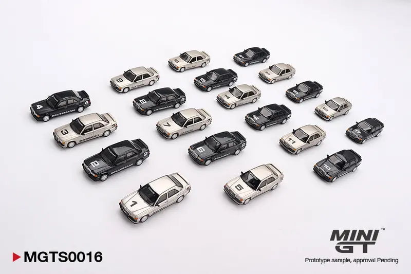 (Pre-Order) 1:64 (20-Piece) 1984 Nürburgring Race Of Champions Set -- Mini Gt Mgts0016 1