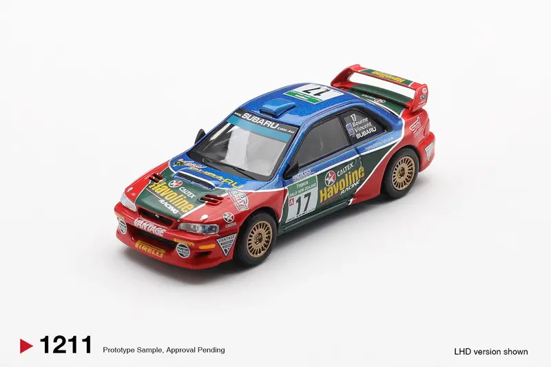 (Pre-Order) 1:64 2000 Rally New Zealand -- #17 Subaru Impreza Wrc98 -- Mini Gt Mgt01211 1