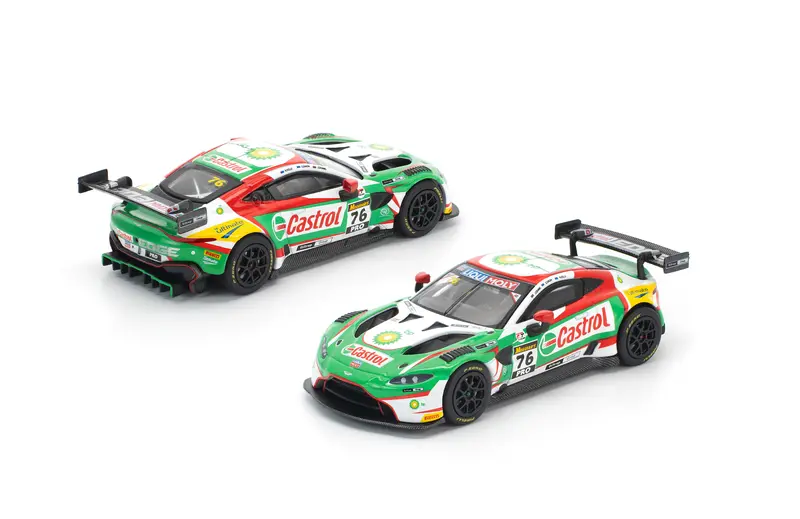 (Pre-Order) 1:64 2020 Bathurst 12 Hour -- #76 Aston Martin Vantage Gt3 -- Pop Race 1