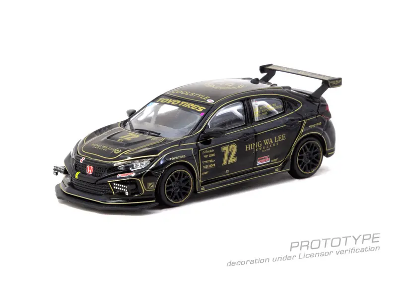 (Pre-Order) 1:64 2021 Nasa Wec Championship -- #72 Honda Civic Type R Fk8 -- Tarmac Works 2