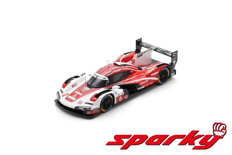 (Pre-Order) 1:64 2024 Le Mans 24H -- #6 Porsche 963 Penske Motorsport -- Spark 1