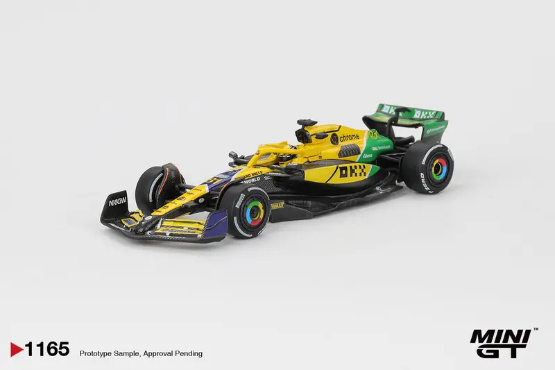 (Pre-Order) 1:64 2024 Oscar Piastri -- Monaco Gp -- #81 Mclaren Mcl38 -- Mini Gt Mgt01165 1