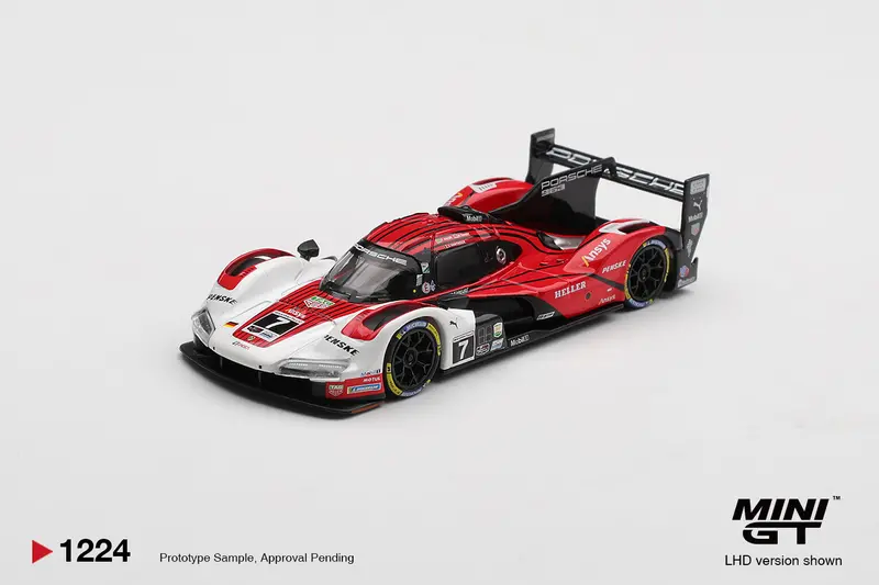 (Pre-Order) 1:64 2025 Imsa Daytona 24 Hrs Winner -- #7 Porsche 963 -- Mini Gt Mgt01224 1