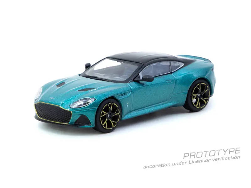 (Pre-Order) 1:64 Aston Martin Dbs Superleggera -- Green Metallic -- Tarmac Works 1