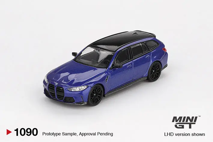 (Pre-Order) 1:64 Bmw M3 Competition Touring -- Portimao Blue Metallic -- Mini Gt Mgt01090 1