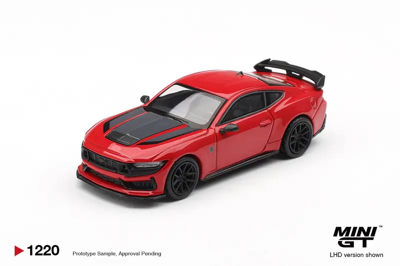(Pre-Order) 1:64 Ford Mustang Dark Horse -- Race Red -- Mini Gt Mgt01220 1