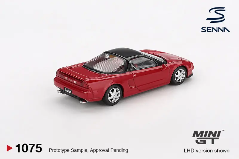 (Pre-Order) 1:64 Honda Ns-X Prototype -- Red -- Mini Gt: Senna Collection 2