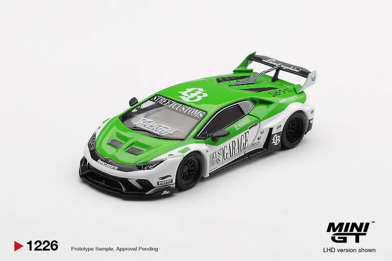 (Pre-Order) 1:64 Lamborghini Huracán Gt Lb-Works -- Street Customs -- Mini Gt Mgt01226 1