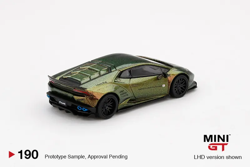 (Pre-Order) 1:64 Lamborghini Huracan Lb☆Works -- Version 2, Magic Bronze -- Mini Gt 2