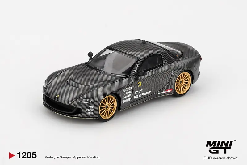 (Pre-Order) 1:64 Mazda Rx-7 Re-Amemiya Matsukiyo Koku 3 Rotor Na-7 -- Tas 2025 Best Tuned Car Award -- Mini Gt Mgt01205 1