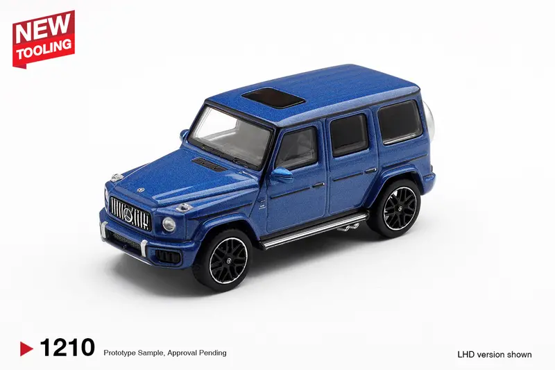 (Pre-Order) 1:64 Mercedes-Amg G63 -- Dark Blue Metallic -- Mini Gt Mgt01210 1