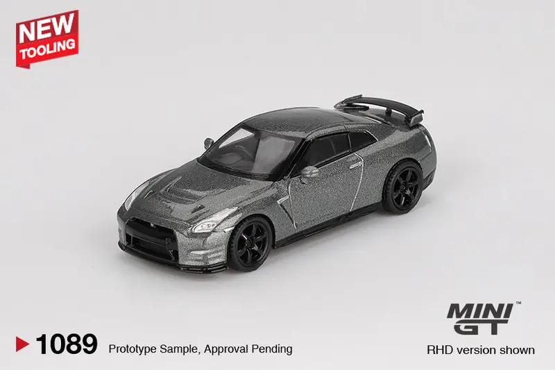 (Pre-Order) 1:64 Nissan Gt-R 2013 (Nismo R35 Crs Version) -- Dark Metal Grey -- Mini Gt Mgt01089 1
