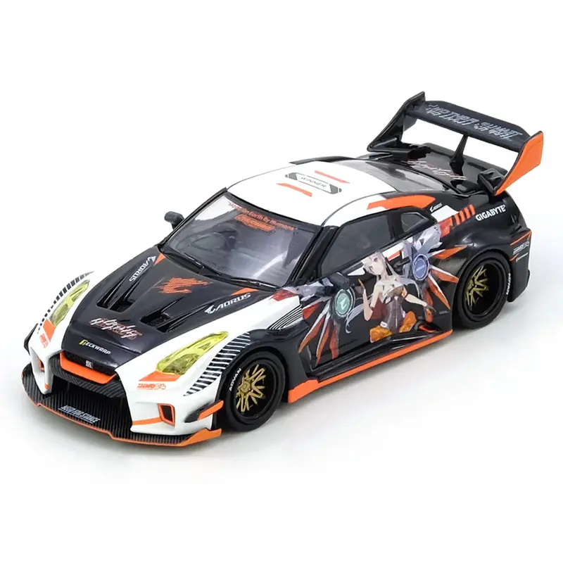 (Pre-Order) 1:64 Nissan R35 Gt-R Widebody -- Aorus X Inno64 1