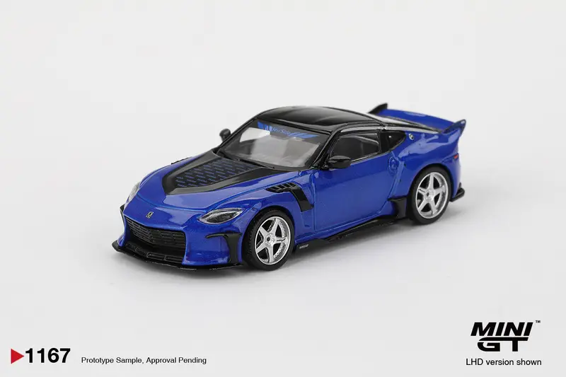 (Pre-Order) 1:64 Nissan Z Veilside Ffz400 -- Seiran Blue -- Mini Gt Mgt01167 1