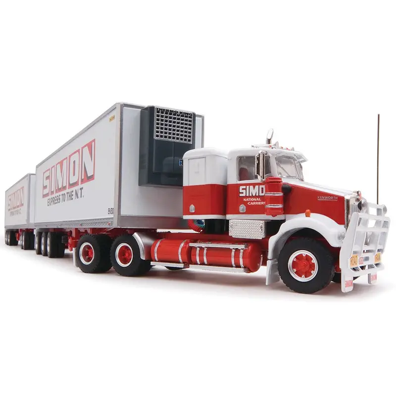 (Pre-Order) 1:64 Simon National Carriers -- Kenworth Prime Mover -- Highway Replicas Truck 1