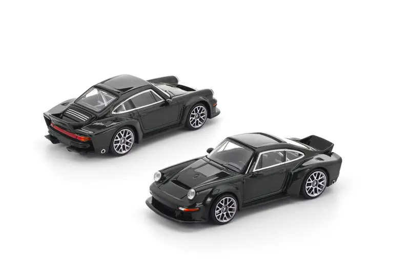 (Pre-Order) 1:64 Singer Dls Turbo (Road) "Porsche 934" -- Black -- Pop Race 1
