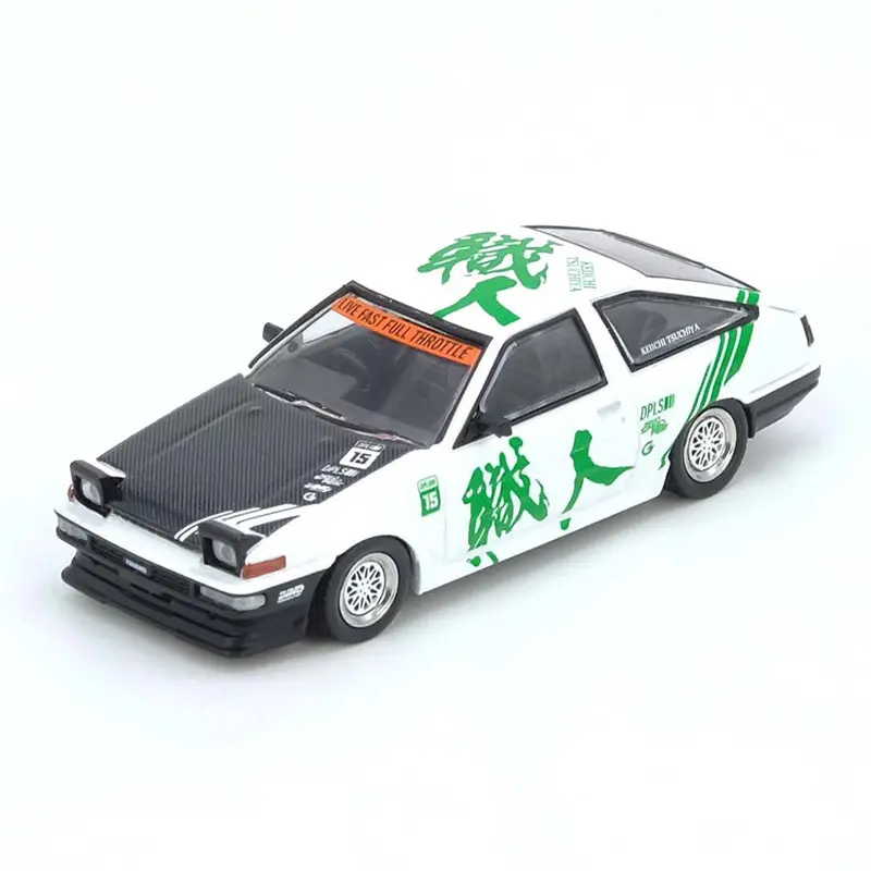 (Pre-Order) 1:64 Toyota Sprinter Trueno Ae86 - Keiichi Tsuchiya -- Inno64 1