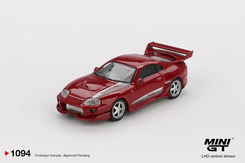 (Pre-Order) 1:64 Toyota Supra Veilside Combat V-I -- Red -- Mini Gt Mgt01094 1