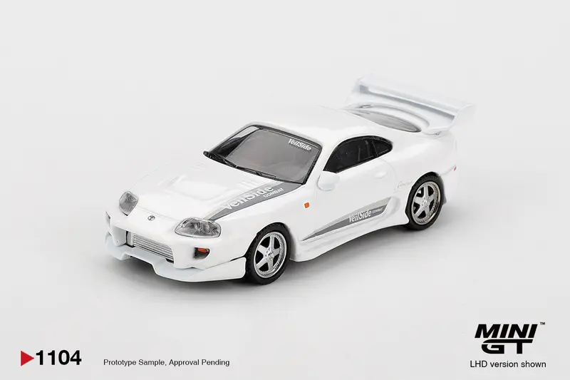 (Pre-Order) 1:64 Toyota Supra Veilside Combat V-I -- White -- Mini Gt Mgt01104 1