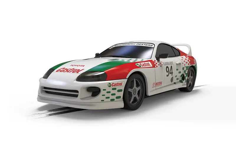 (Pre-Order) Scalextric 1:32 -- Toyota Supra (A80) -- Castrol C4616 1