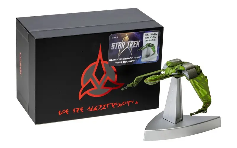 (Pre-Order) Star Trek - Klingon Bird-Of-Prey [Hms Bounty] (The Voyage Home) -- Corgi Cc96612 1