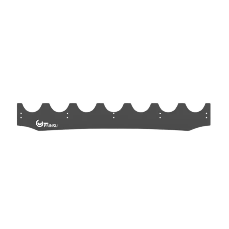 Prinsu - Lp4 Light Cut-Out Replacement Wind Deflector Fits Toyota Tacoma (05-22) 1