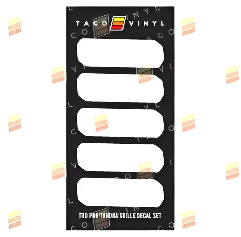 Pro Grille Decals For Tundra 6