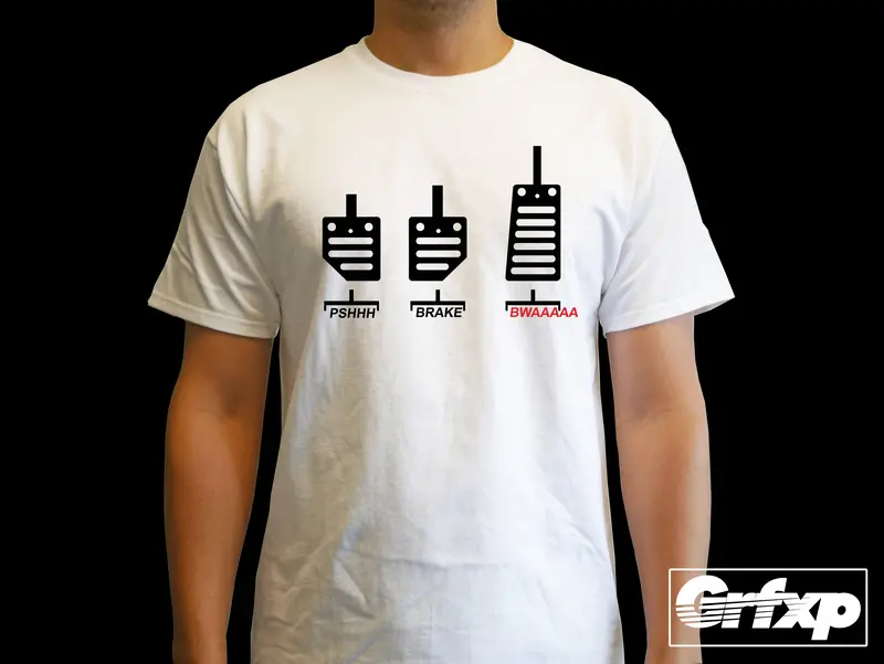 Pshhhh, Brake, Bwaaaaa Turbo T-Shirt 1
