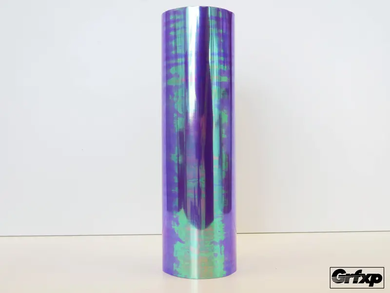 Purple Alien Eyes "Neochrome" Vinyl Wrapping Film (By The Foot) 1