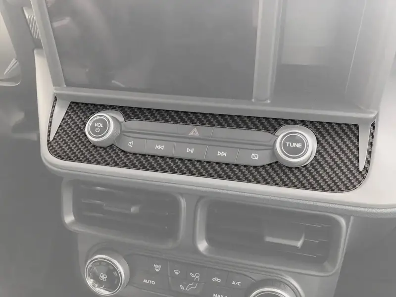 Radio Control Accent Overlay Fits 2022-2024 Ford Maverick 1
