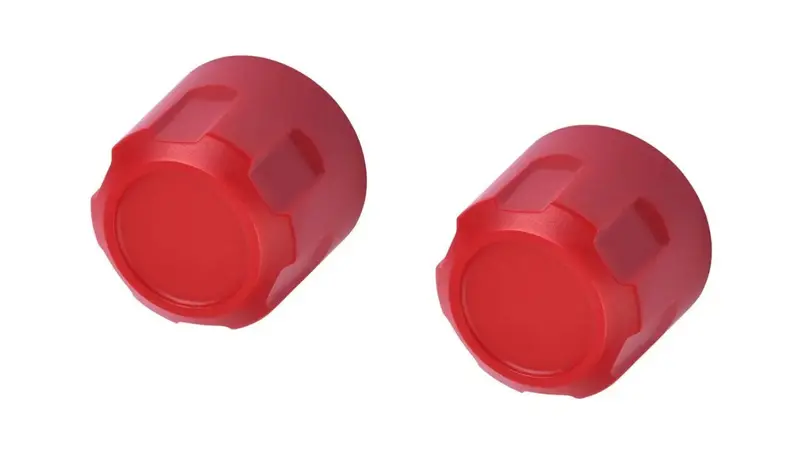 Radio Knobs (For 2014-2019 Tundra) - Red 1