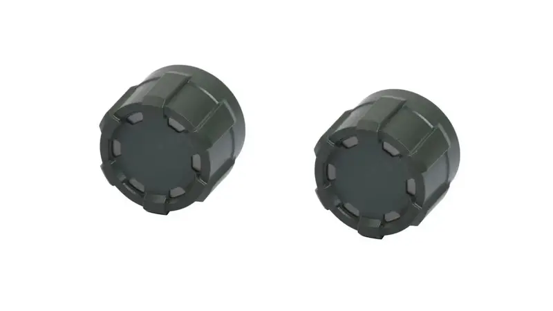 Radio Knobs (For 2016-2019 Tacoma) - Army Green 1
