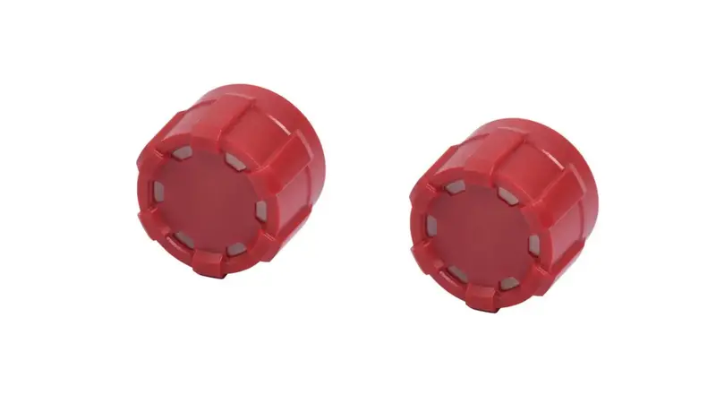 Radio Knobs (For 2016-2019 Tacoma) - Red 1