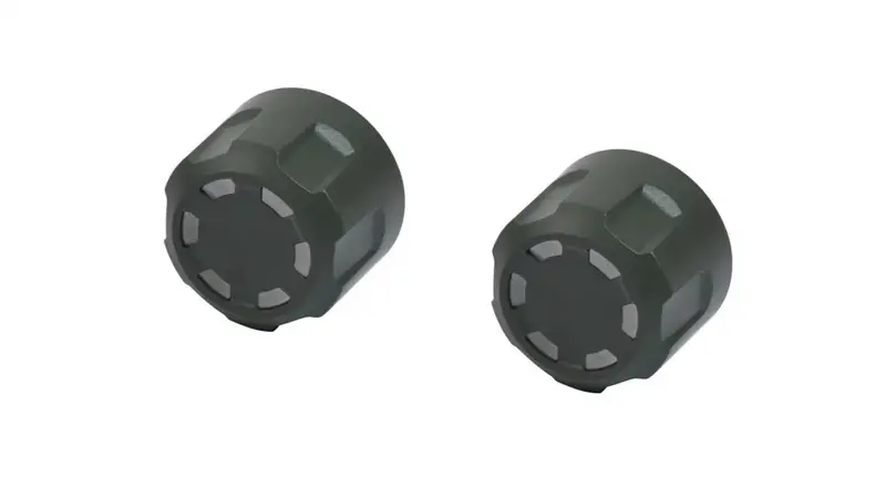 Radio Knobs (For 2020-2021 Tundra / 2020+ 4Runner) - Army Green 1