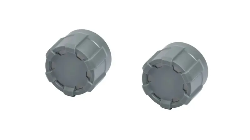 Radio Knobs (For 2020-2023 Tacoma V1) - Lunar Rock 1