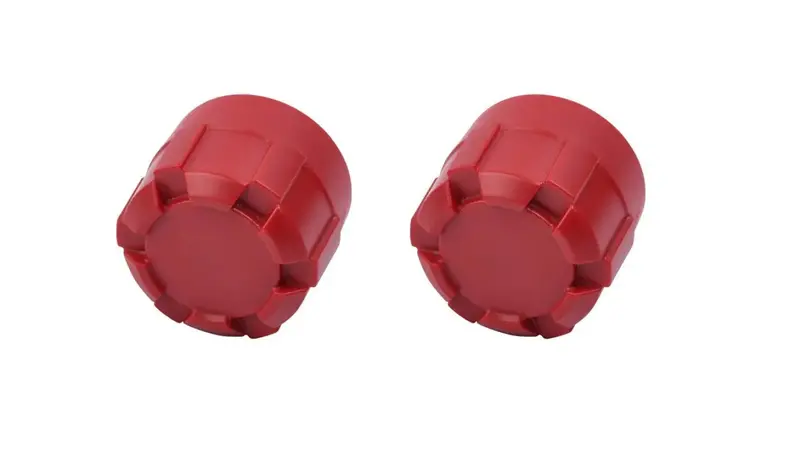 Radio Knobs (For 5Th Gen 4Runner) - Red 1