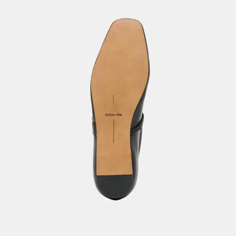 Radya Ballet Flats Black Leather 9