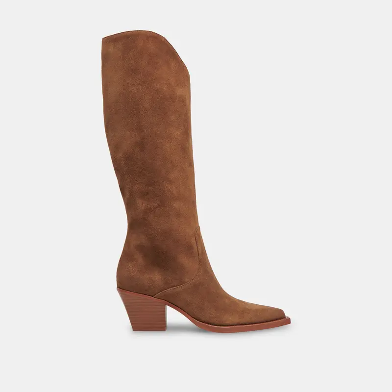 Raj Boots Brown Suede 1