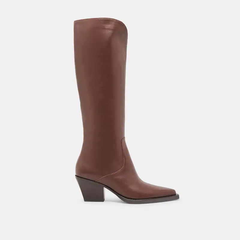 Raj Boots Chocolate Leather 1