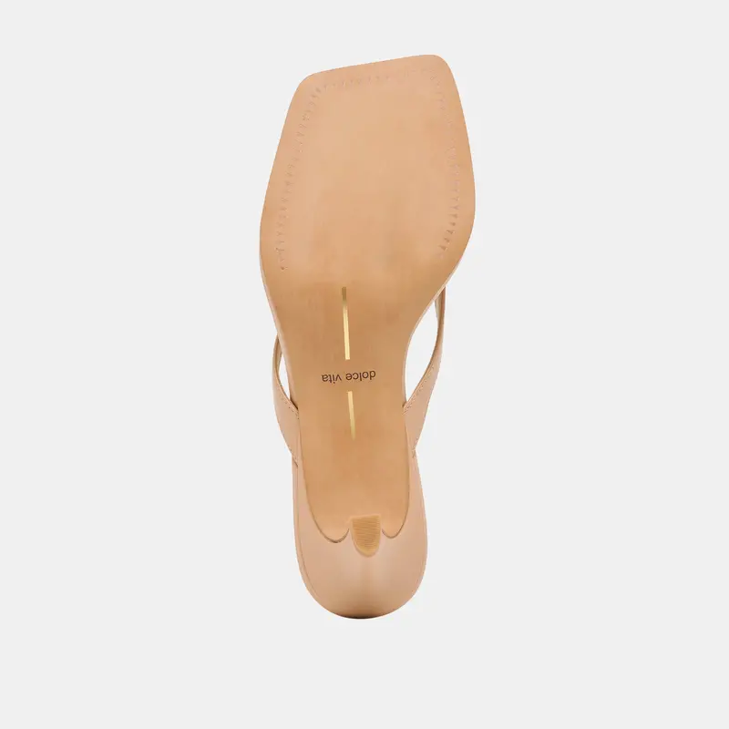 Ramia Heels Cafe Leather 11
