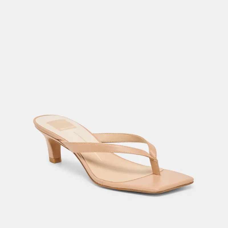 Ramia Heels Cafe Leather 3