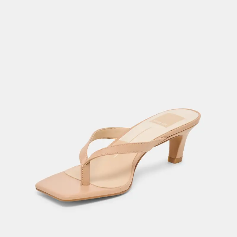 Ramia Heels Cafe Leather 6