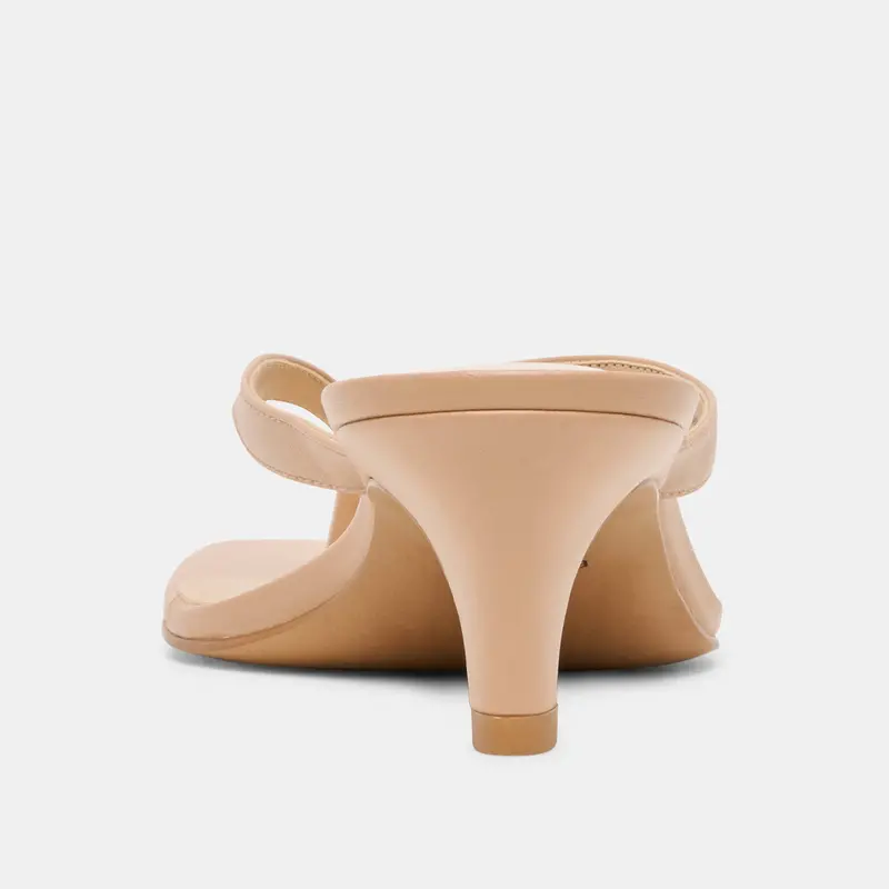 Ramia Heels Cafe Leather 9
