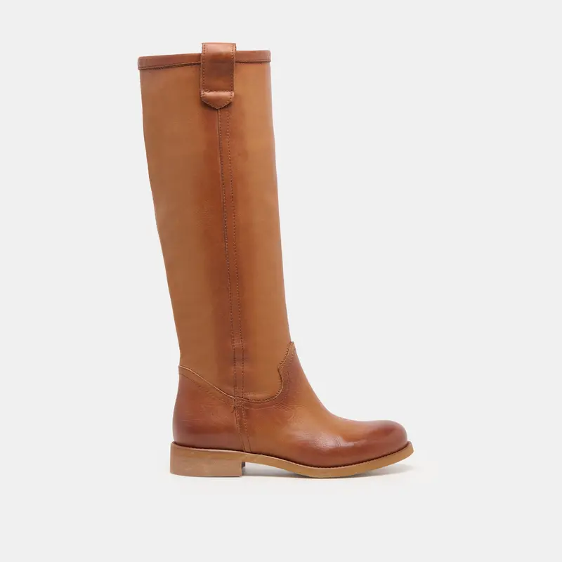 Ramzy Boots Cognac Leather 1