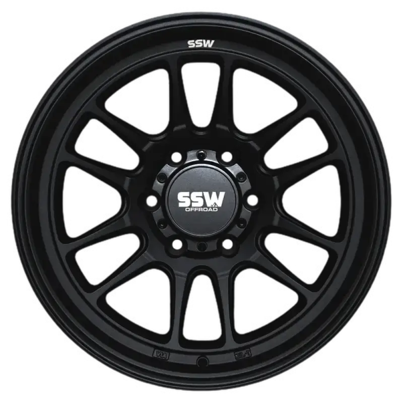 Raptor / Matte Black / 17X9.0 -12 1