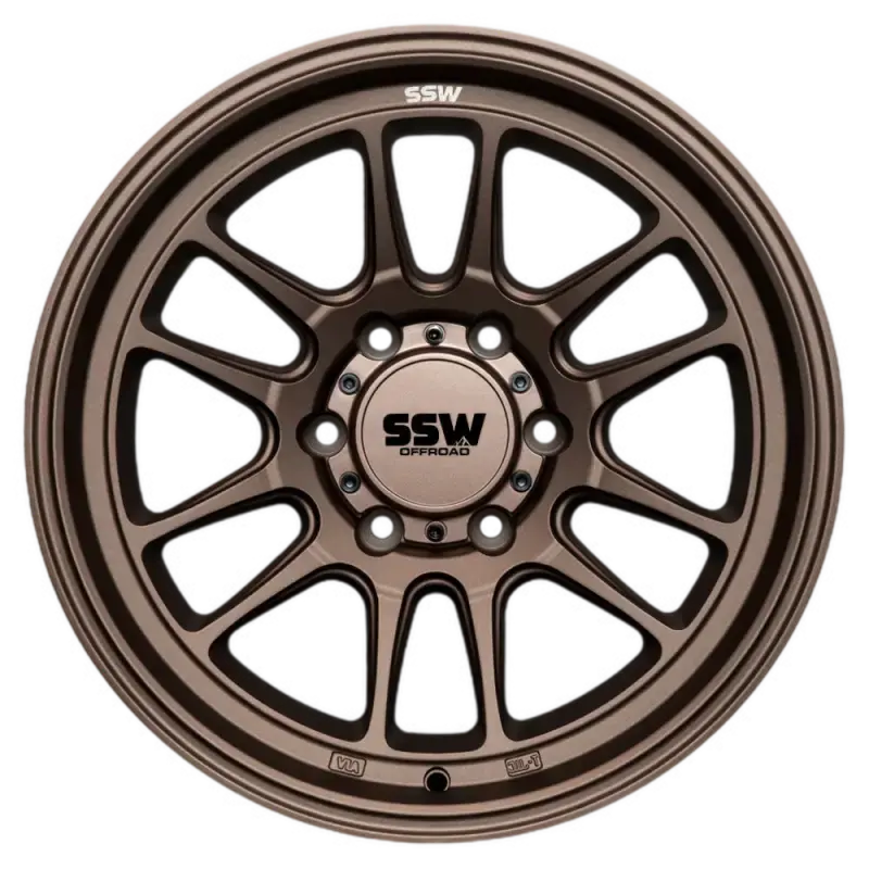 Raptor / Matte Bronze / 17X9.0 -12 1