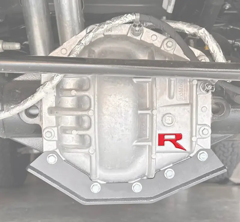 Raptor R Differential Letter Overlays Fits 2022-2026 Ford Bronco 1