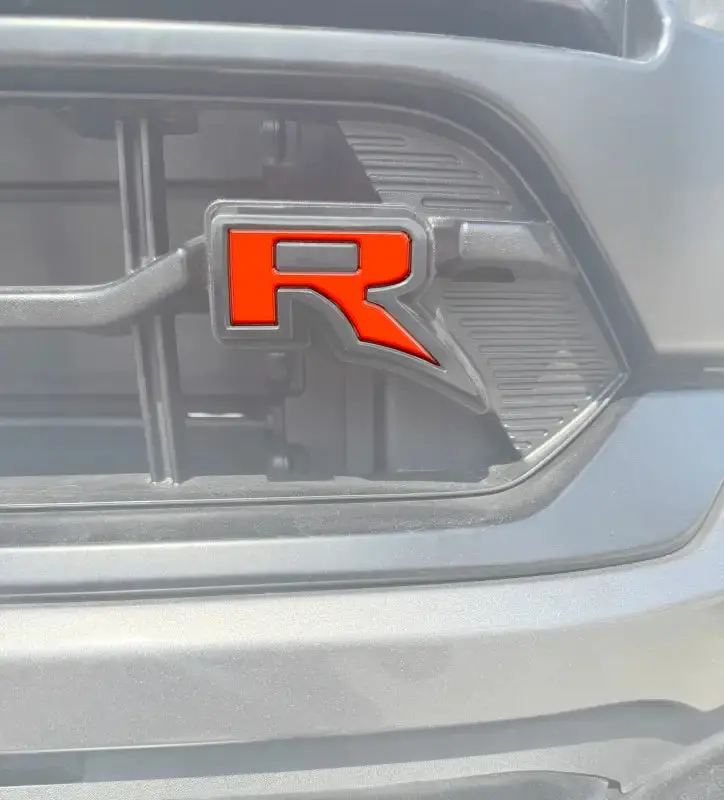 Raptor "R" Grille Letter Inserts Fits 2022-2026 Ford F-150 1