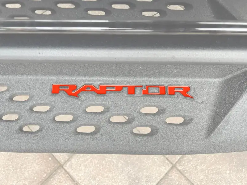 Raptor Running Board Letter Overlays Fits 2022-2026 Ford Bronco Raptor 1