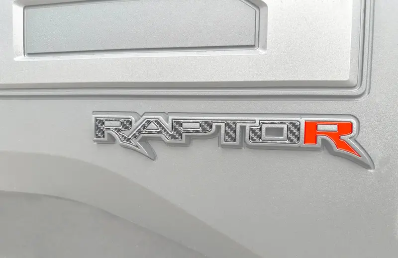 Raptor Tailgate Emblem Inserts Fits 2017-2026 Ford F-150 Raptor 1